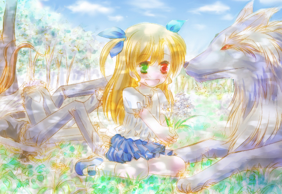 fate testarossa, takamachi nanoha, vivio, and zafira (lyrical nanoha and 1 more) drawn by hachikei