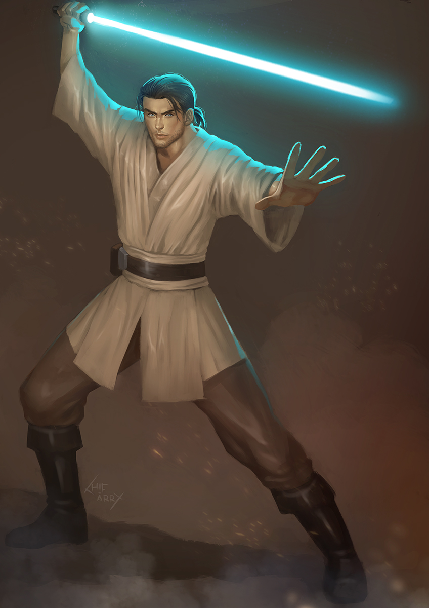 star wars drawn by hifarry