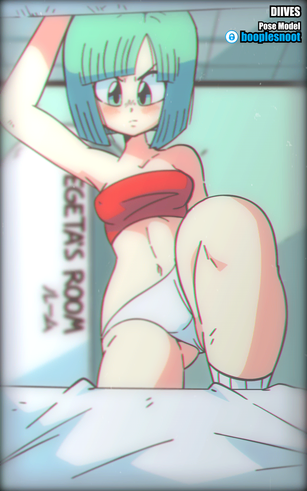 bulma (dragon ball and 1 more) drawn by diives
