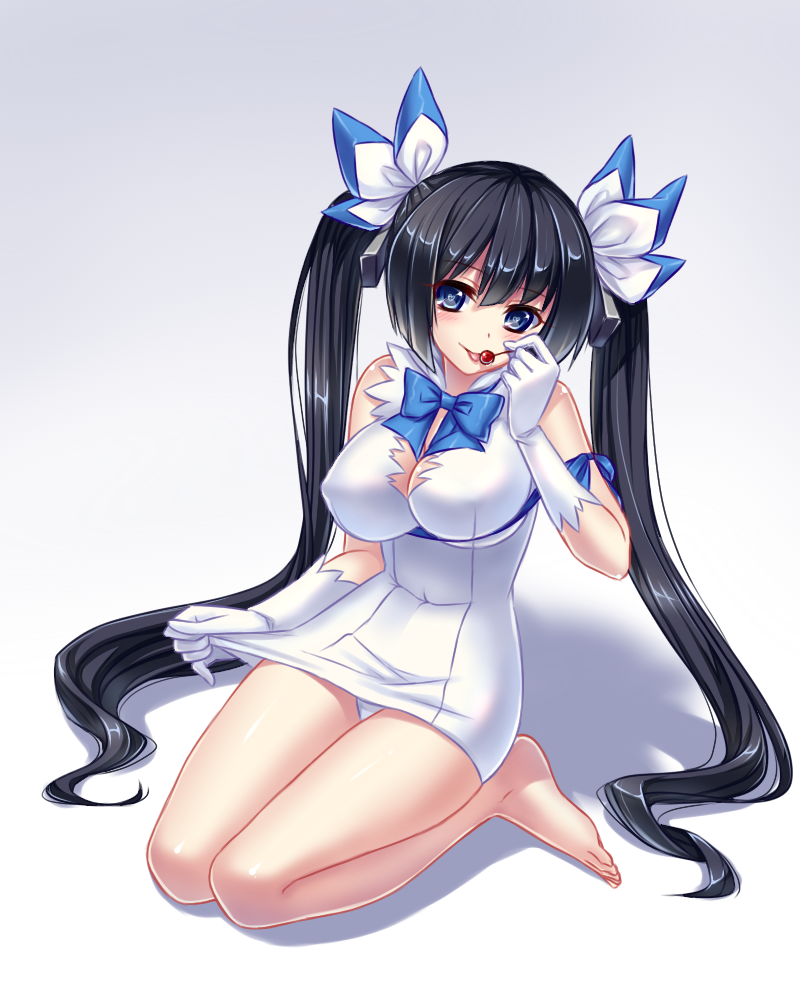 hestia (dungeon ni deai wo motomeru no wa machigatteiru darou ka) drawn by endwhite