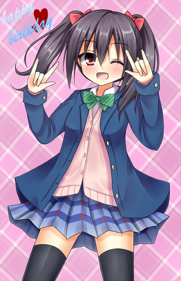 yazawa nico (love live! and 1 more) drawn by esureki