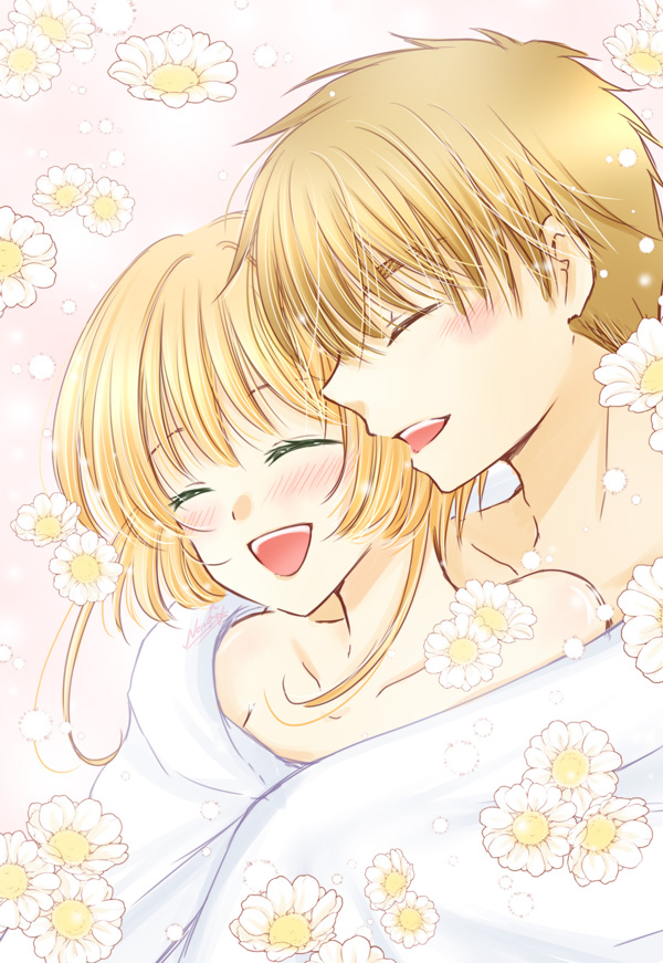 kinomoto sakura and li syaoran (cardcaptor sakura) drawn by kanaoto_neiro