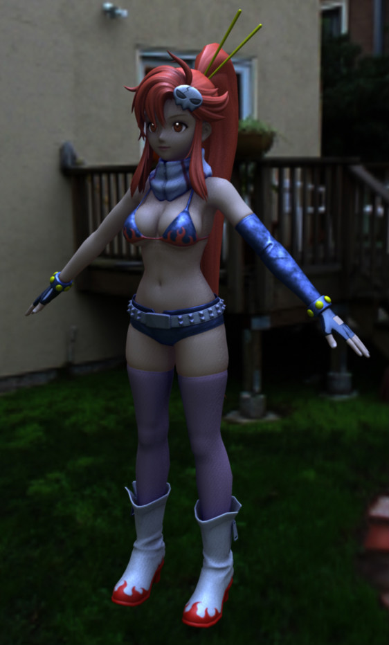 yoko littner (tengen toppa gurren lagann) drawn by kanzeon