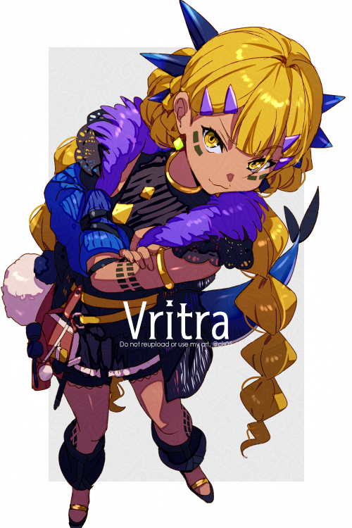 vritra (fate and 1 more) drawn by echo_(circa)