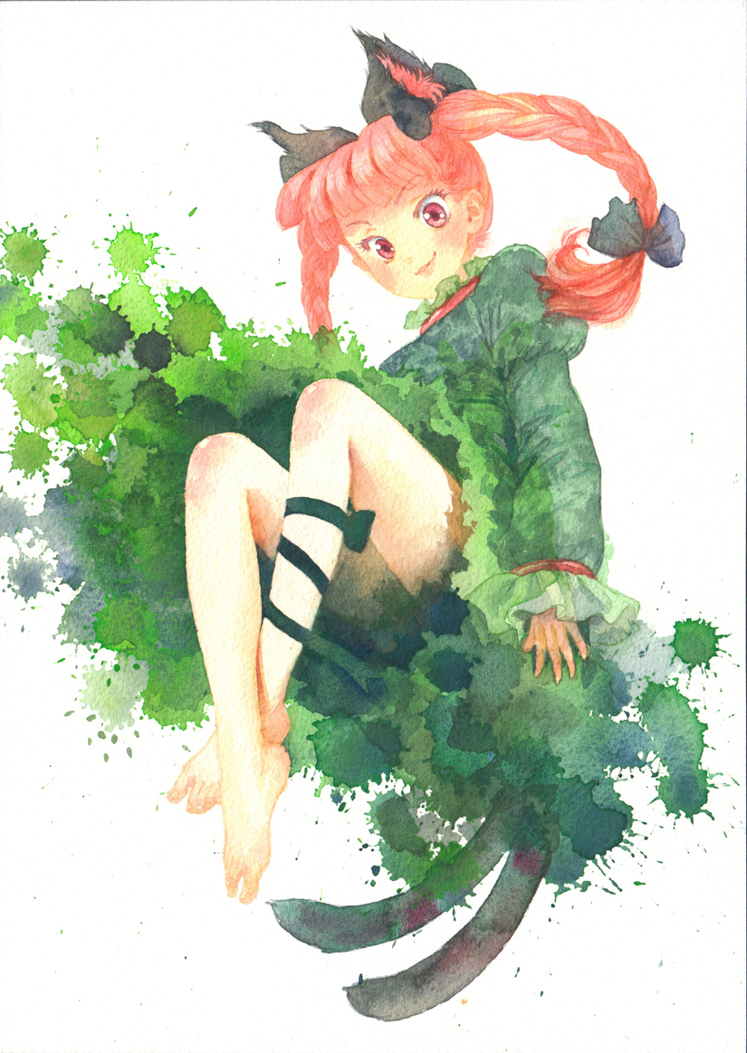 kaenbyou rin (touhou) drawn by misawa_hiroshi