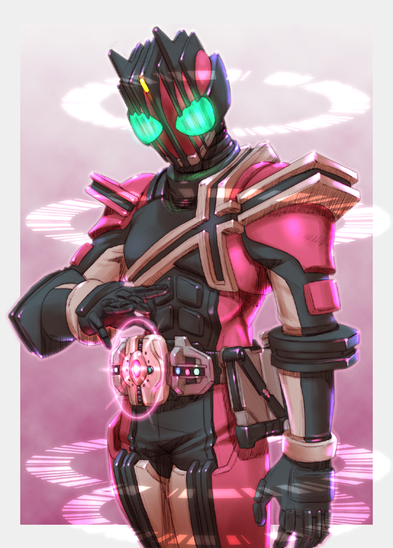 kamen rider decade (kamen rider and 1 more) drawn by yabe_makoto
