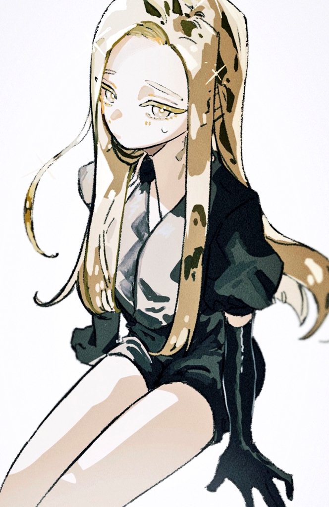 chrysoberyl (houseki no kuni) drawn by shiro_(kuro_guu)