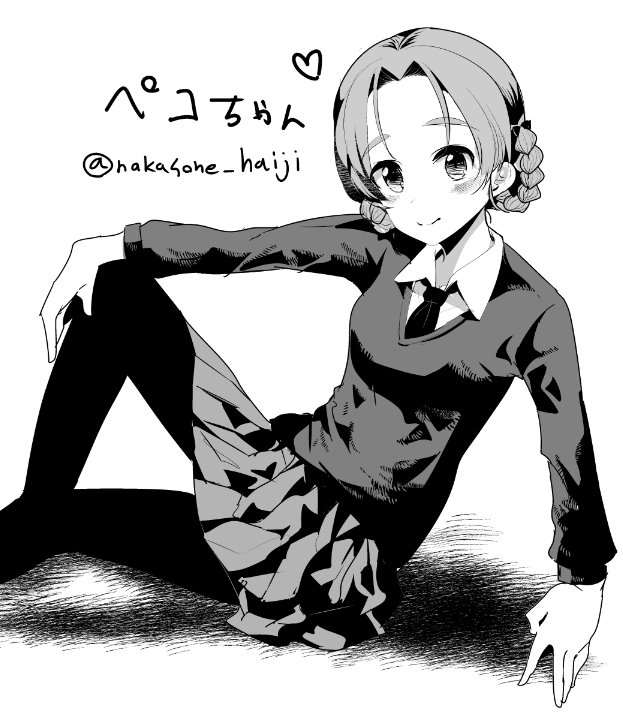 orange pekoe (girls und panzer) drawn by nakasone_haiji