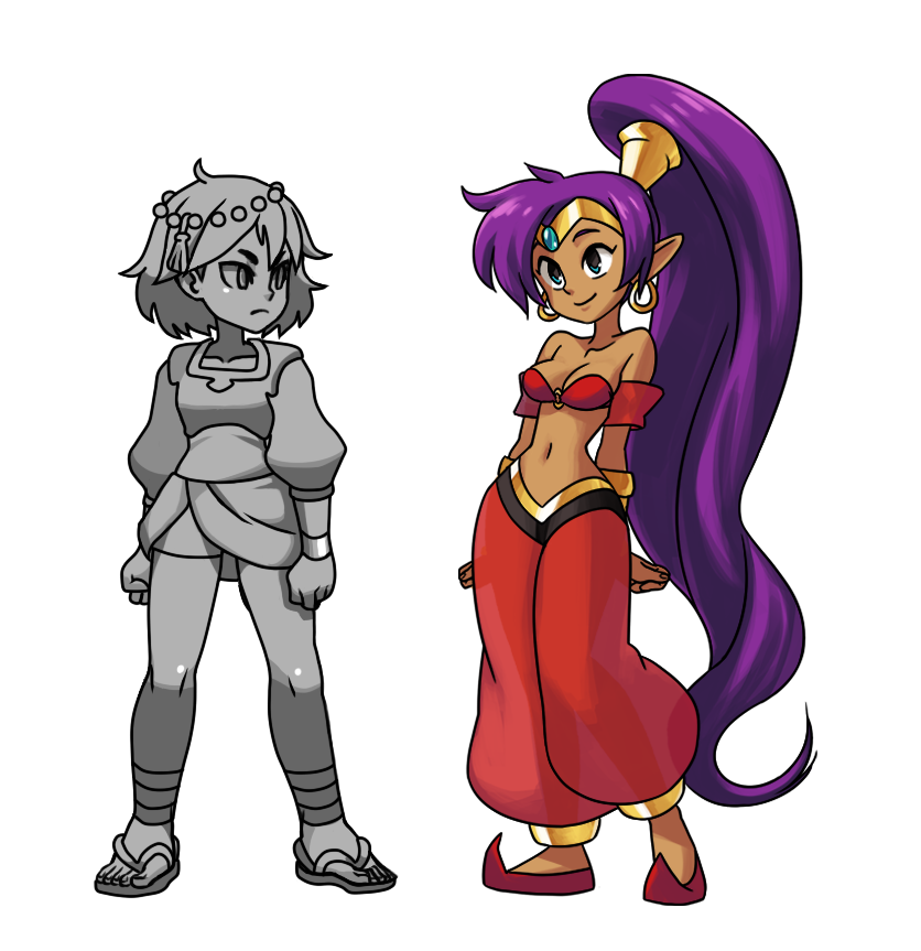shantae and ajna (shantae and 1 more)