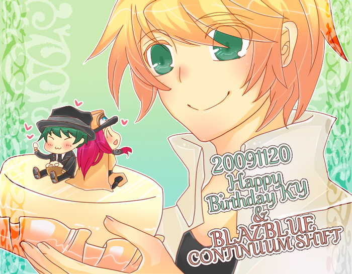ky kiske, tsubaki yayoi, and hazama (guilty gear and 1 more) drawn by yunomi_hot