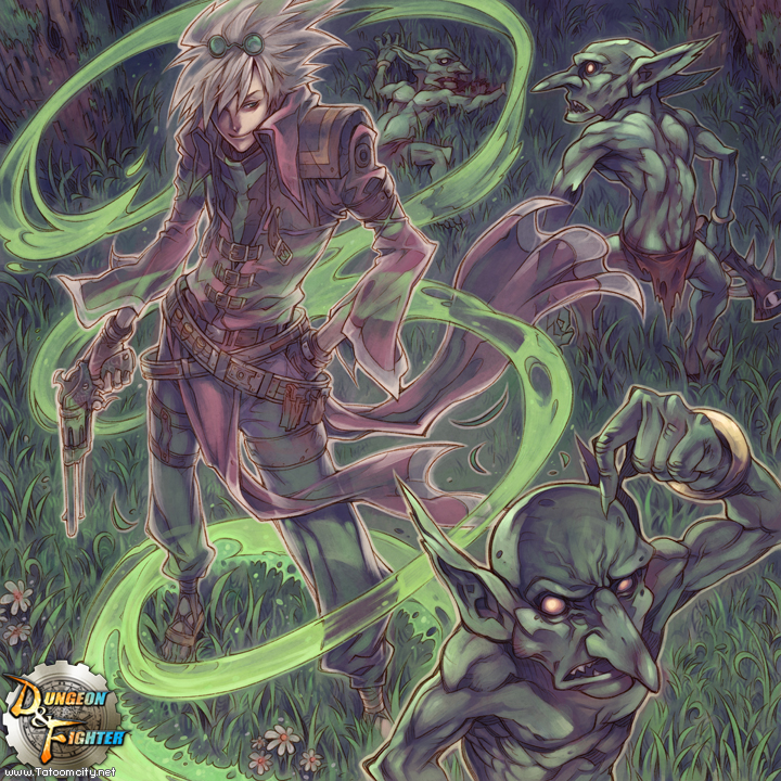 male gunner (dungeon and fighter) drawn by yi_lee