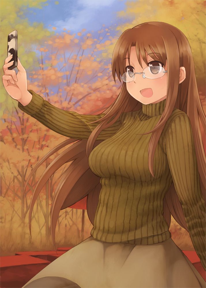 oribe shiori (gendai ninjakko zukan and 1 more) drawn by kouno_hikaru