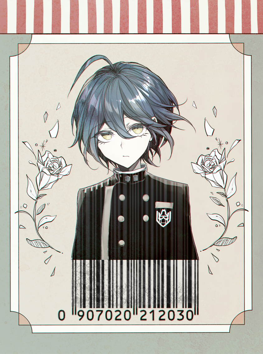 saihara shuichi (danganronpa and 1 more) drawn by goto_(sep)
