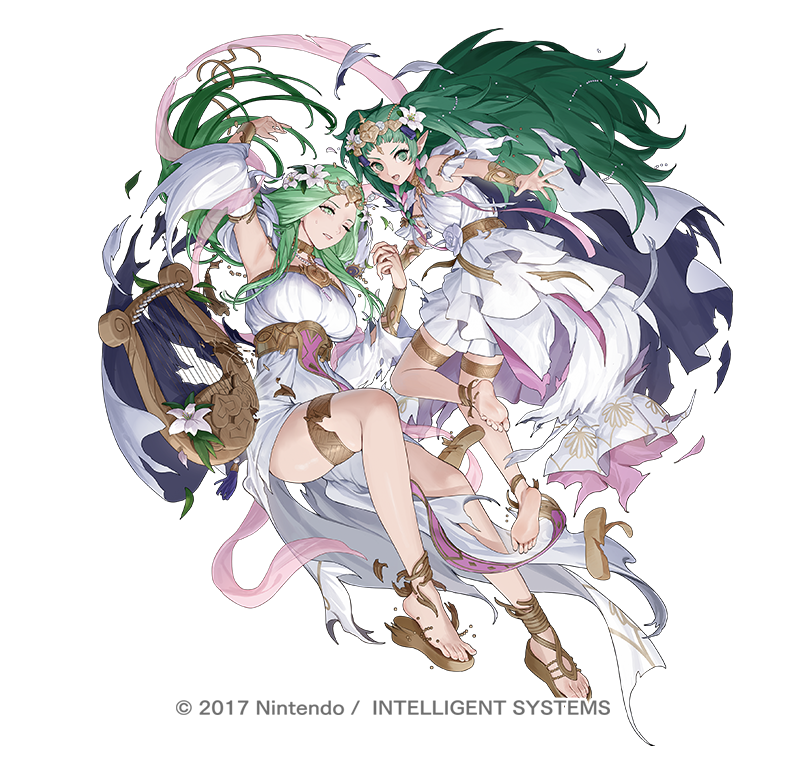 rhea and sothis (fire emblem and 2 more) drawn by ekao