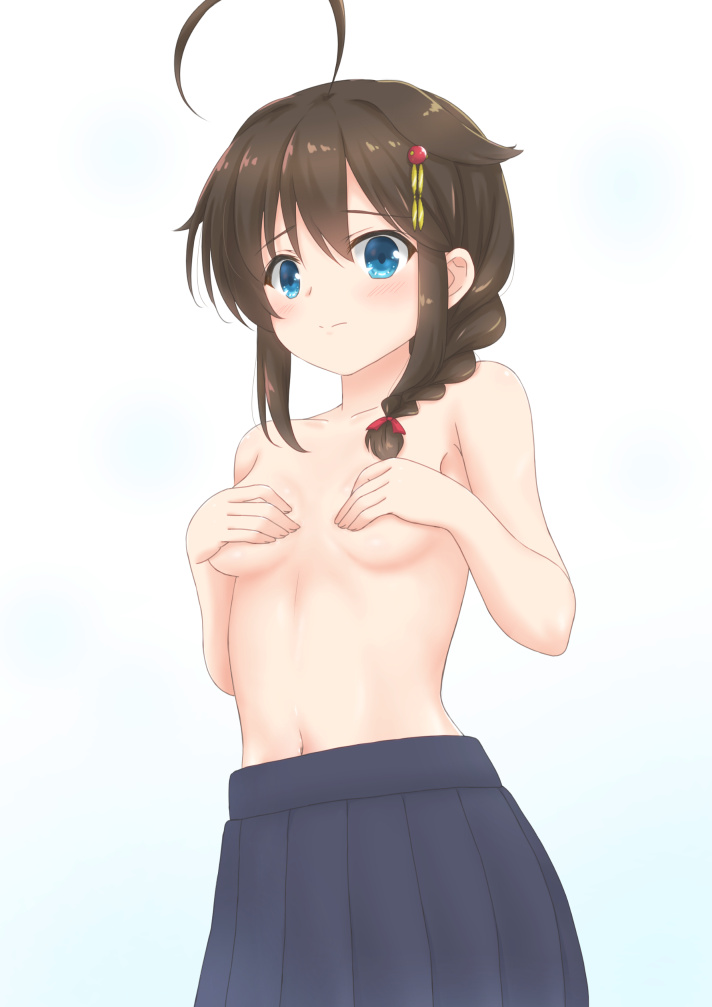 shigure and shigure kai ni (kantai collection) drawn by hoshino_kagari