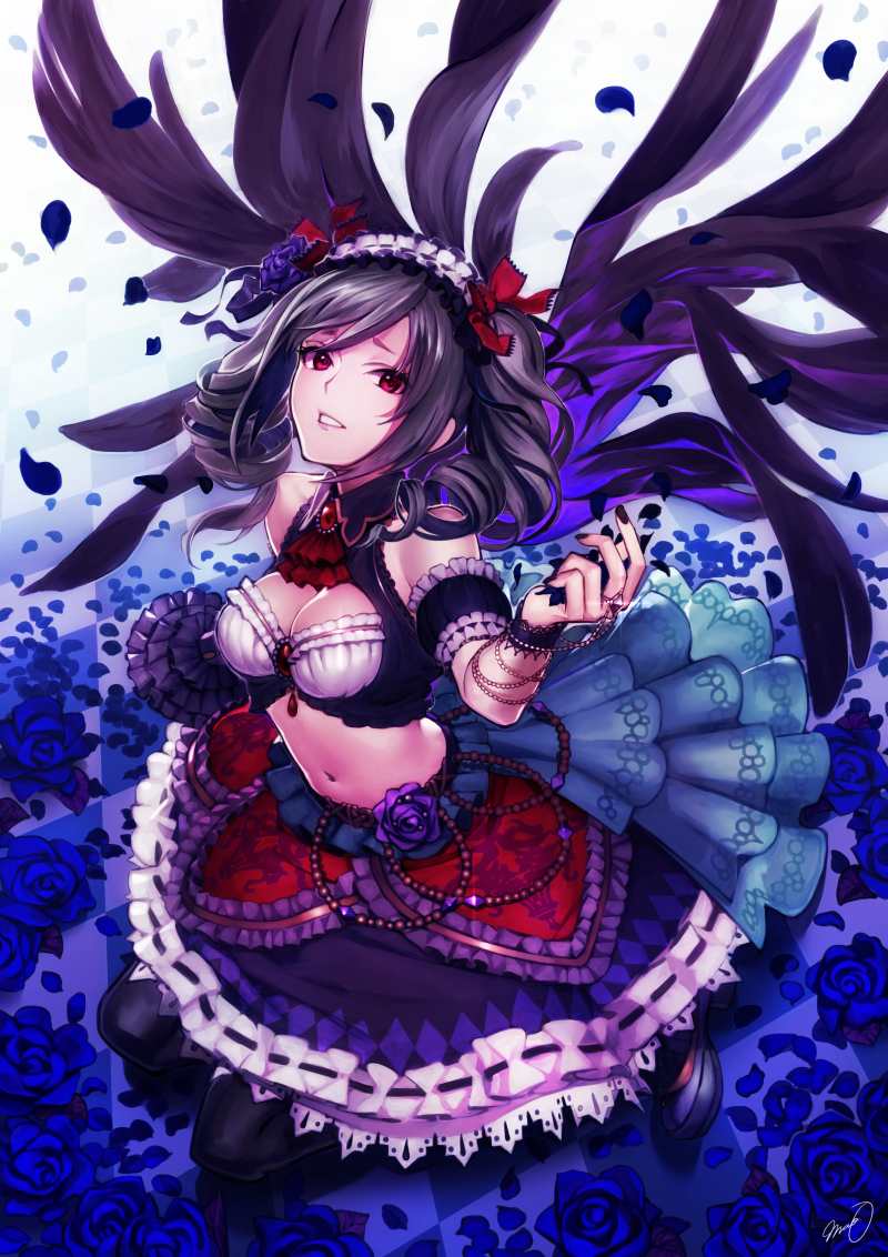kanzaki ranko (idolmaster and 1 more) drawn by maco_(wondermind)