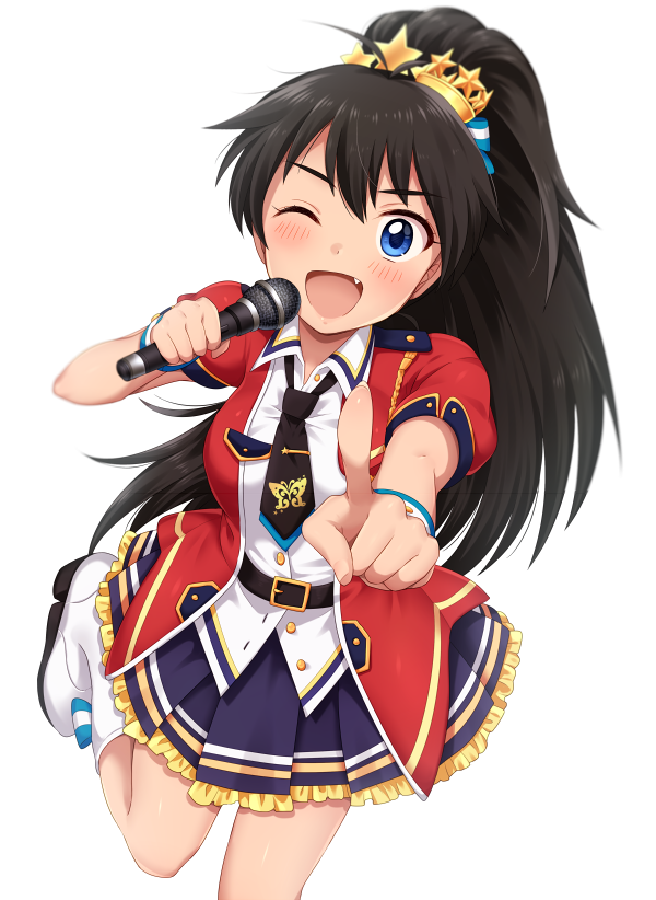 ganaha hibiki (idolmaster and 2 more) drawn by hiiringu