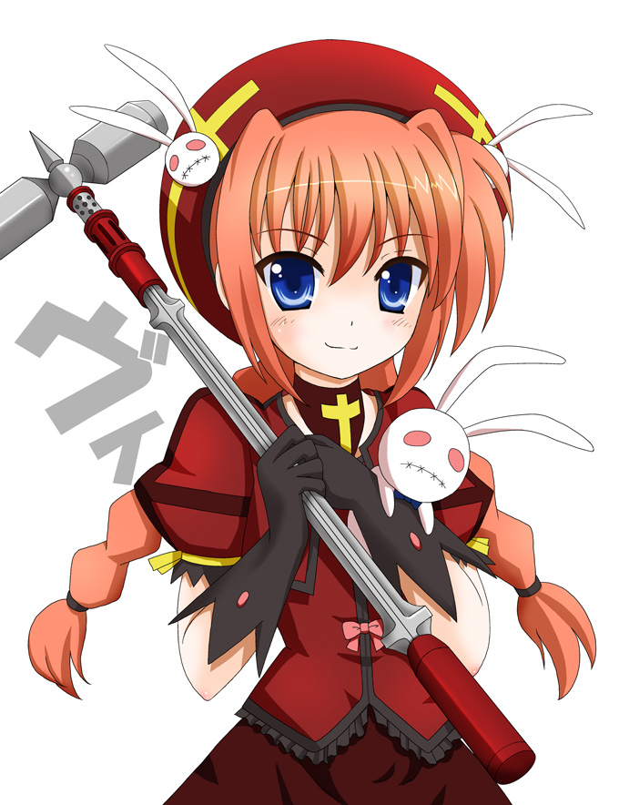 vita, graf eisen, and noroi usagi (lyrical nanoha and 2 more) drawn by flipper