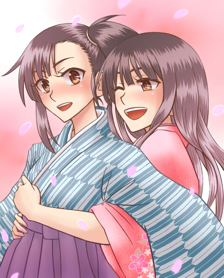sakurazaki setsuna and konoe konoka (mahou sensei negima!) drawn by nip_to_chip