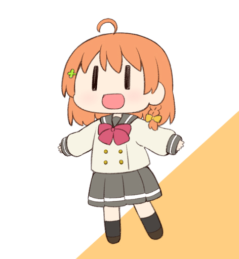 takami chika (love live! and 1 more) drawn by miyako_hito