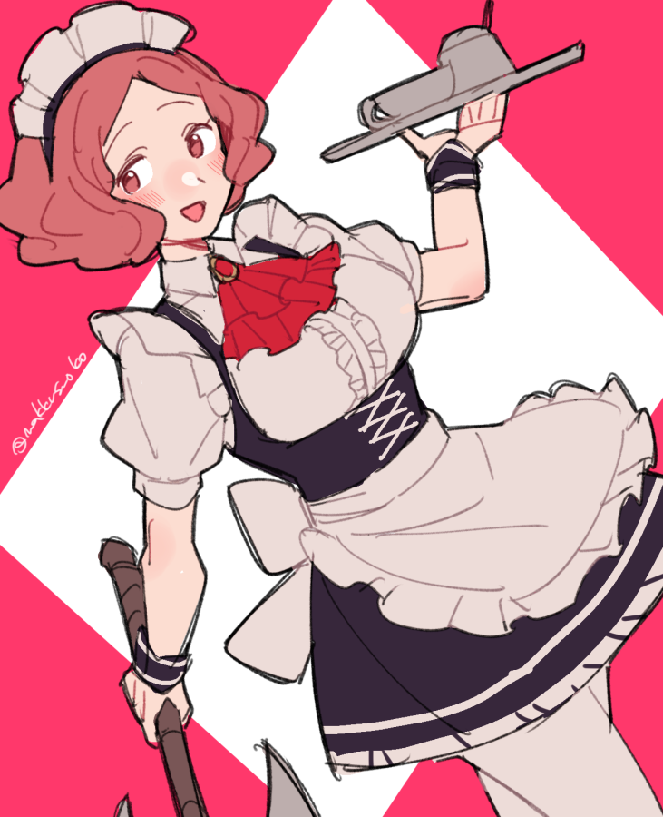 okumura haru (persona and 1 more) drawn by do_m_kaeru