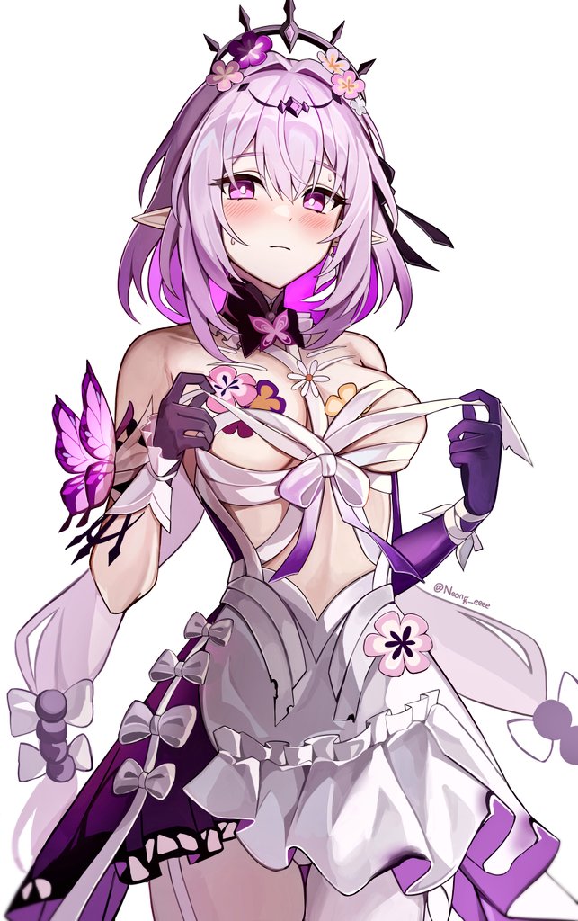castorice (honkai and 1 more) drawn by neong_(neong_eeee)
