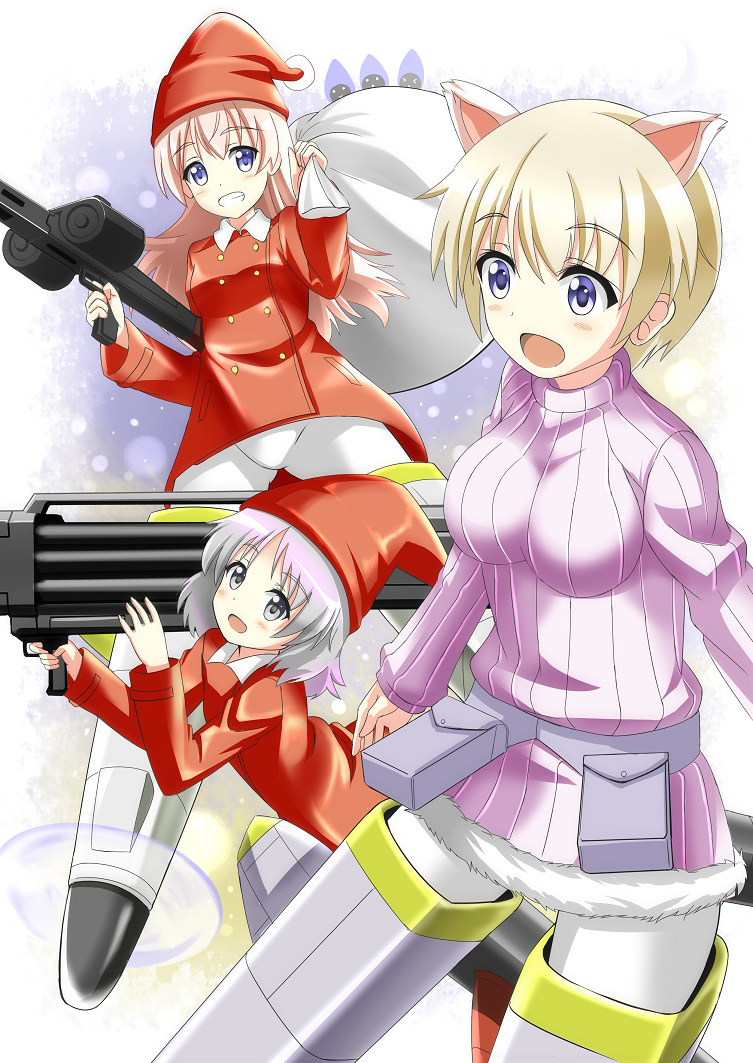 sanya v. litvyak, eila ilmatar juutilainen, and nikka edvardine katajainen (world witches series and 2 more) drawn by re:d_(red_liquid)