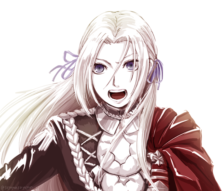 edelgard von hresvelg (fire emblem and 1 more) drawn by sayoyonsayoyo