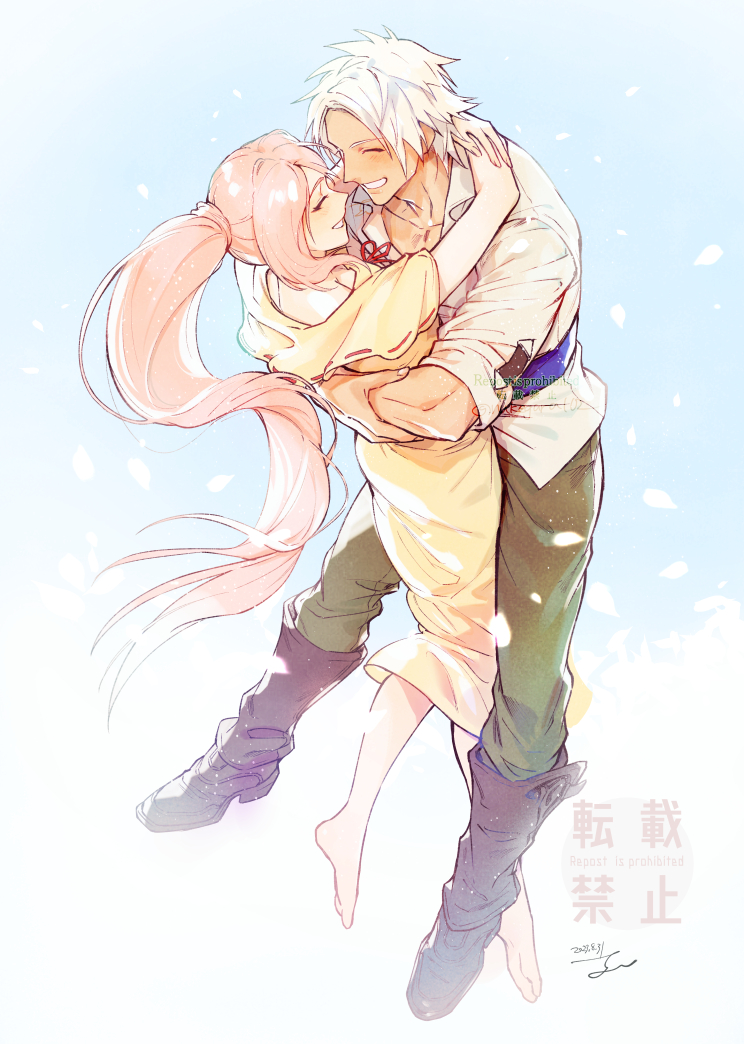 shionne and alphen (tales of and 1 more) drawn by nukegara102