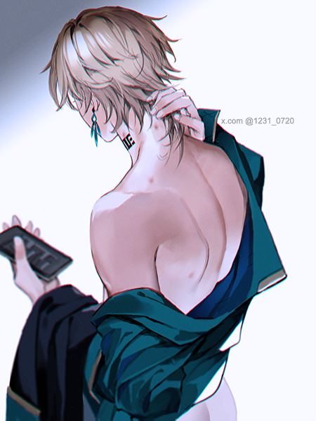 aventurine (honkai and 1 more) drawn by np_(1231_0720)