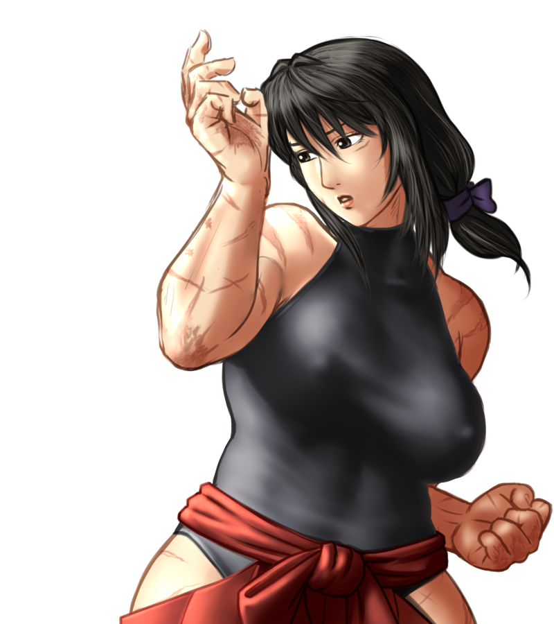 sendai hakurei no miko (original and 2 more) drawn by taikyoku_tsurugi
