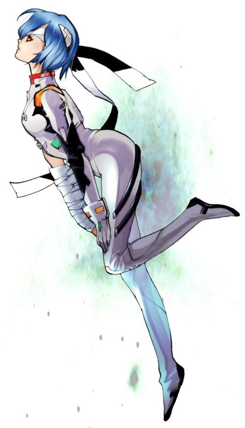 ayanami rei (neon genesis evangelion) drawn by yurizuka_(sergeant_heart)