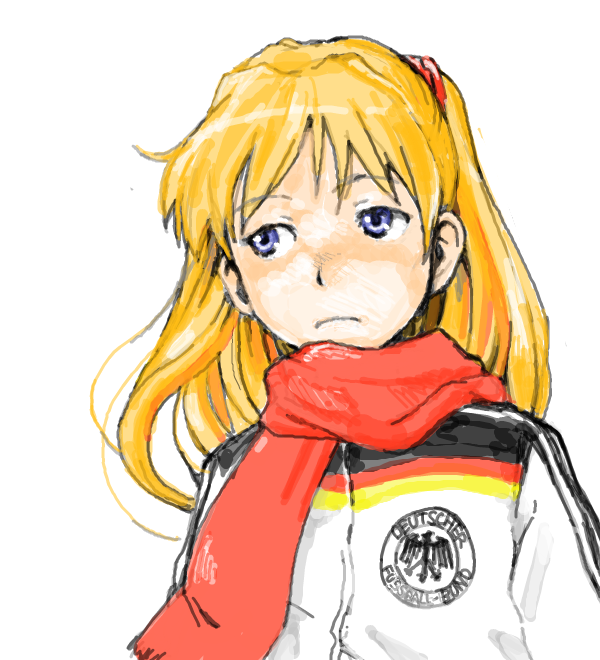 souryuu asuka langley (neon genesis evangelion) drawn by tamaoki_benkyou