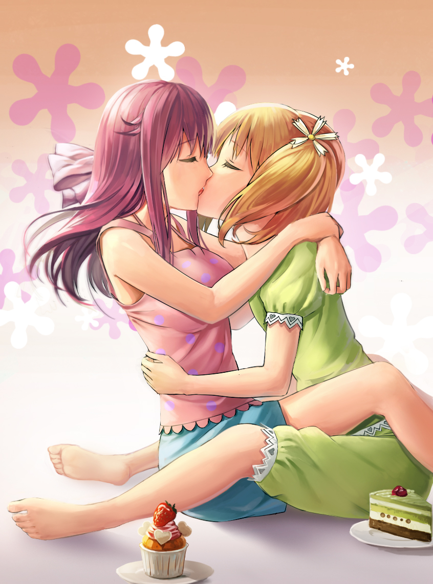 takayama haruka and sonoda yuu (sakura trick) drawn by drogoth