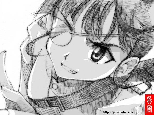 sakamoto mio (world witches series and 1 more) drawn by gofu