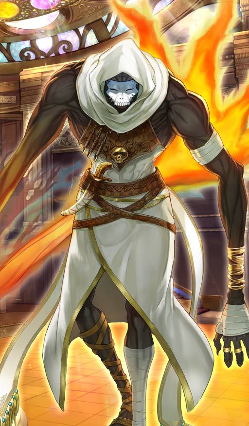 hassan of the cursed arm (fate and 1 more) drawn by task_owner