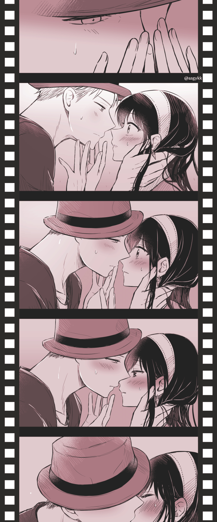 yor briar and twilight (spy x family) drawn by asgykk