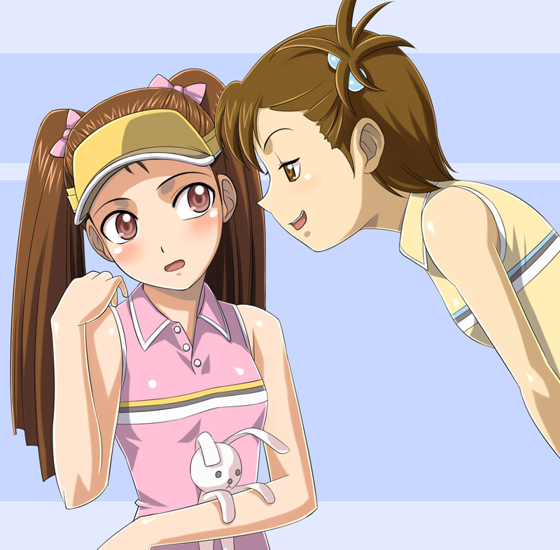 minase iori, futami mami, and usa-chan (idolmaster and 2 more) drawn by muhi11234