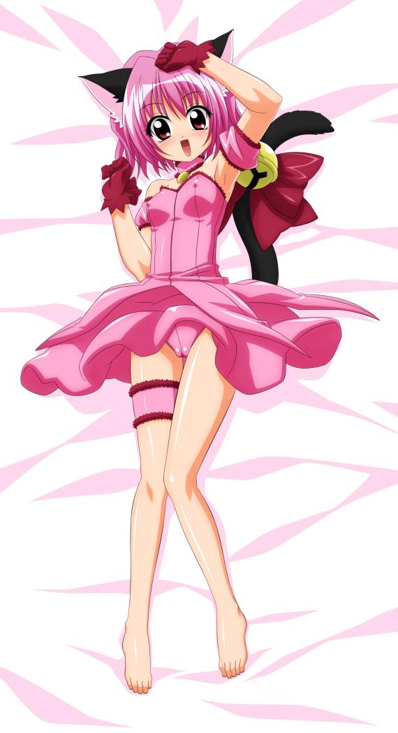 momomiya ichigo and mew ichigo (tokyo mew mew) drawn by sugimura_tomokazu