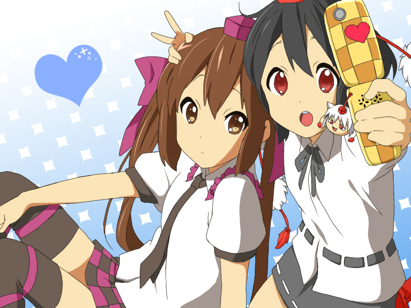 shameimaru aya, inubashiri momiji, and himekaidou hatate (touhou and 1 more) drawn by usa_tsukachi