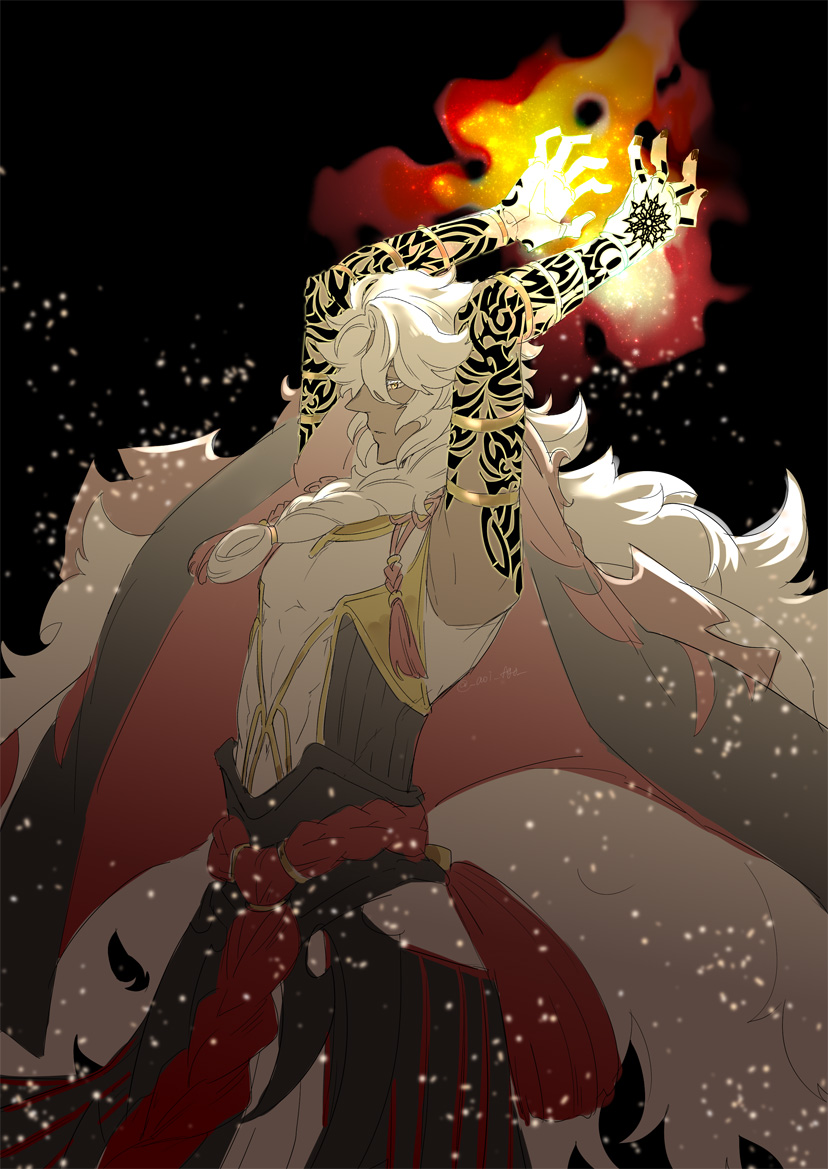 solomon (fate and 1 more) drawn by shino-o