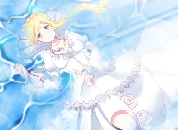 asseylum vers allusia (aldnoah.zero) drawn by kuroki_natsu