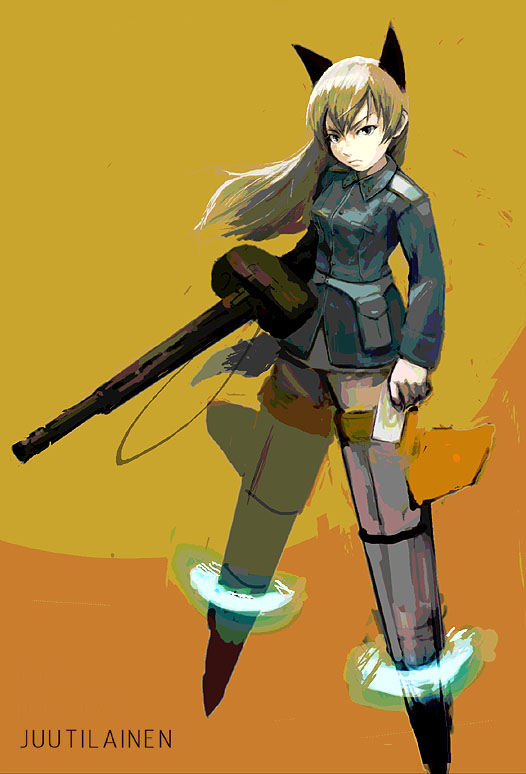 eila ilmatar juutilainen (world witches series and 1 more) drawn by higashi