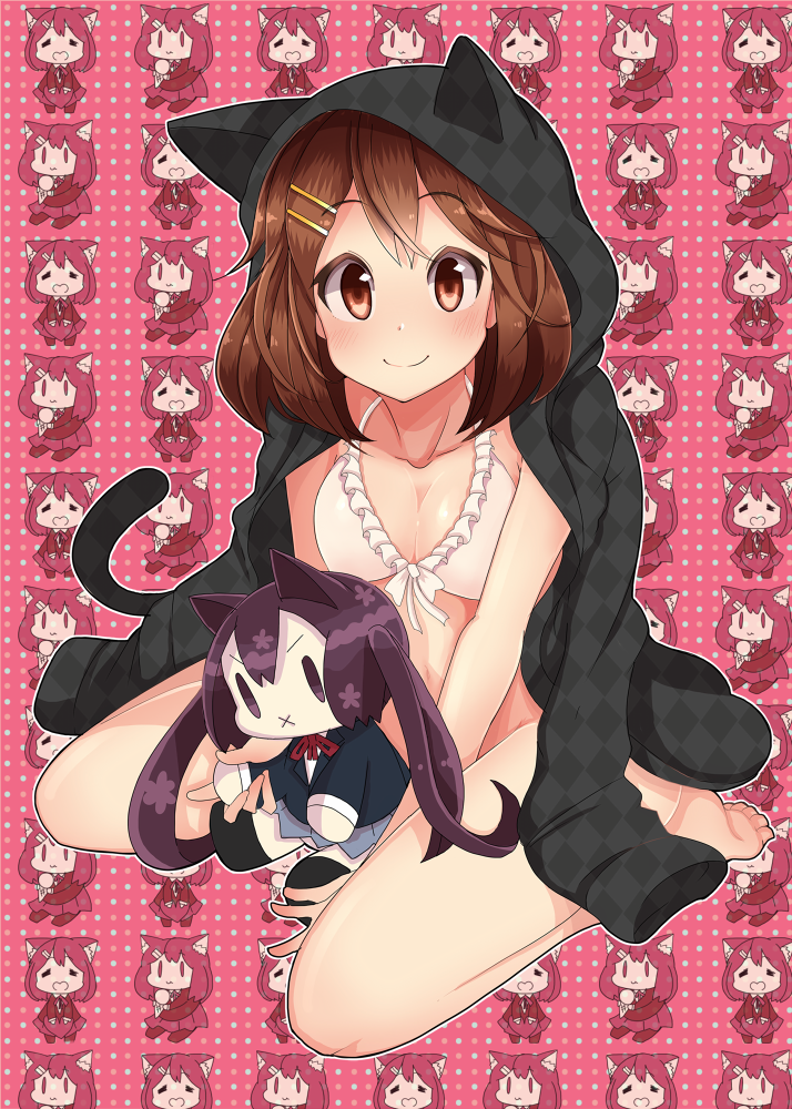 nakano azusa and hirasawa yui (k-on!) drawn by kuzu_kow