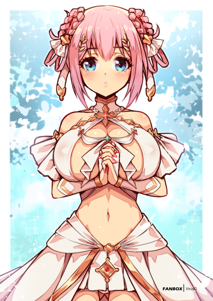 yui (princess connect!) drawn by virus-g