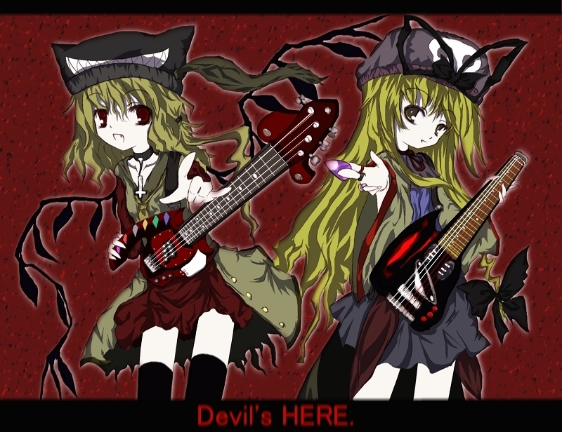 flandre scarlet and yakumo yukari (touhou) drawn by loxodon