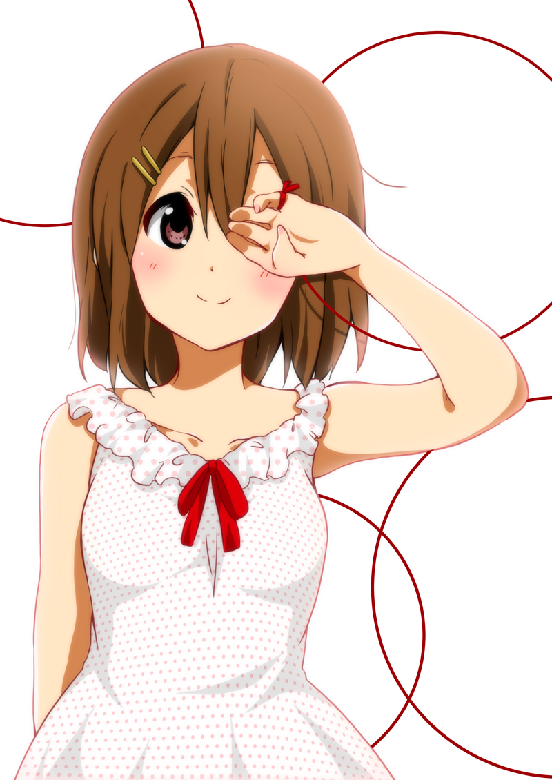 hirasawa yui (k-on!) drawn by ragho_no_erika