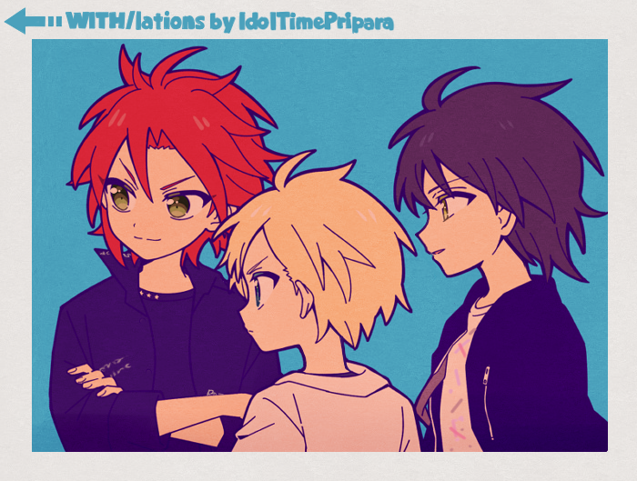 yumekawa shogo, takase koyoi, and mitaka asahi (pretty series and 2 more) drawn by 5.5