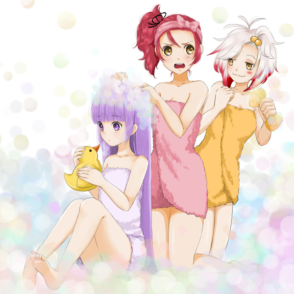 sophie, cheria barnes, and pascal (tales of and 1 more) drawn by yasuu!