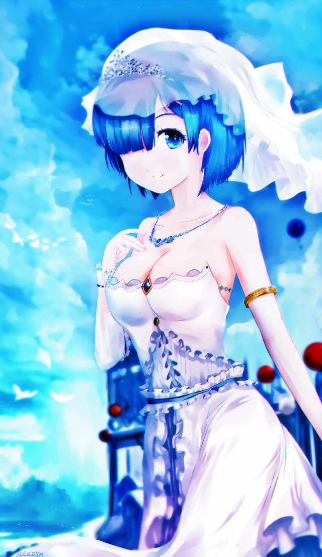 rem (re:zero kara hajimeru isekai seikatsu) drawn by nekoya_(liu)
